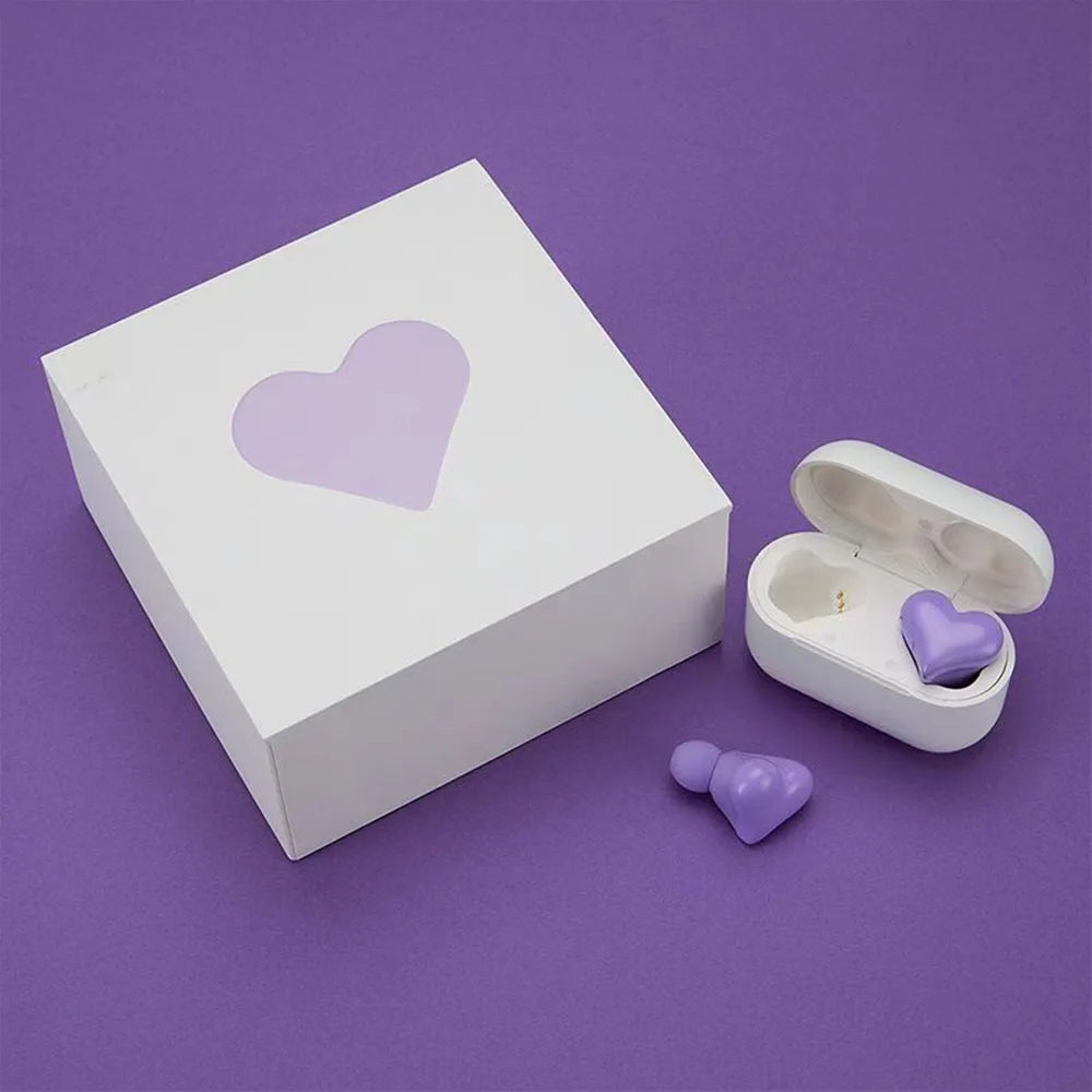 Heart Shaped Bluetooth Wireless Earbuds