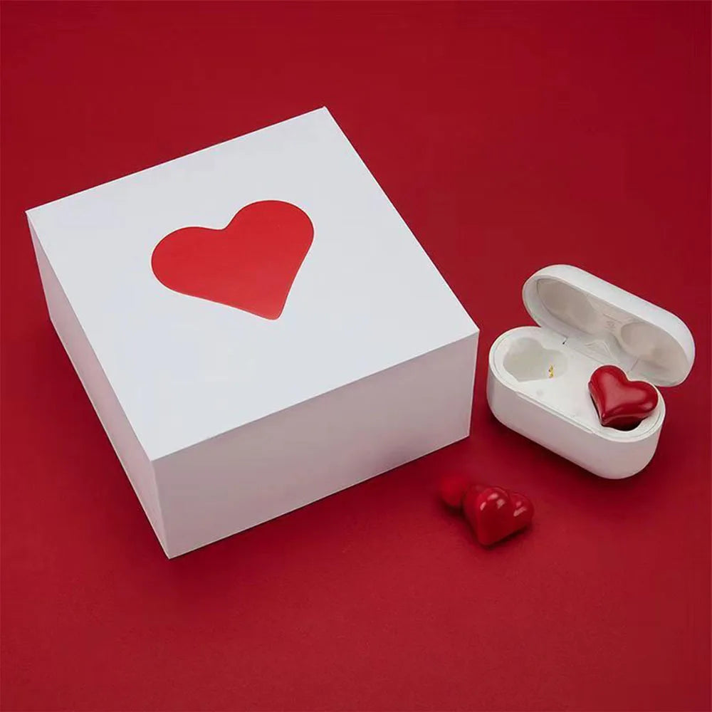 Heart Shaped Bluetooth Wireless Earbuds