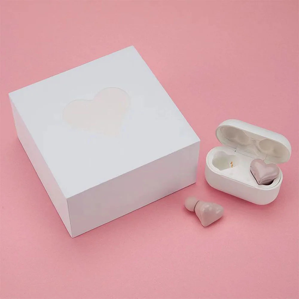 Heart Shaped Bluetooth Wireless Earbuds